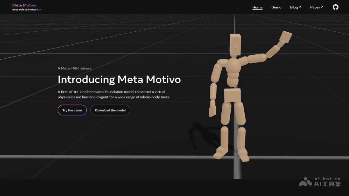 Meta Motivo – Meta 推出控制数字智能体动作的人工智能模型插图