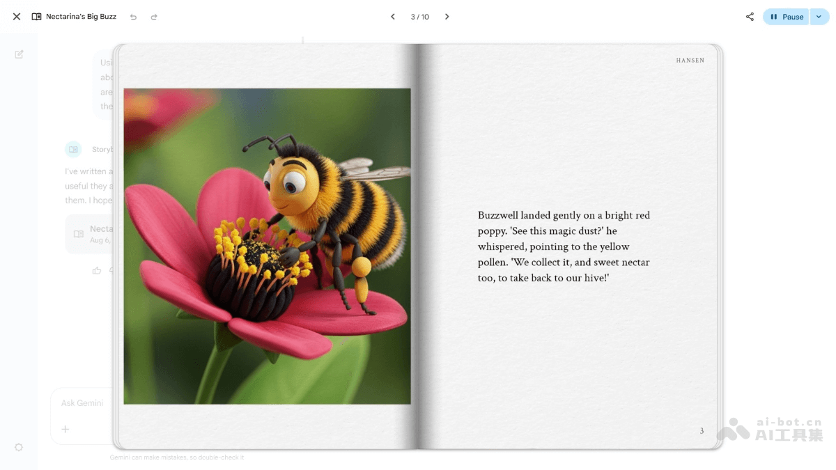 Storybook – 谷歌Gemini推出的AI绘本生成工具插图3