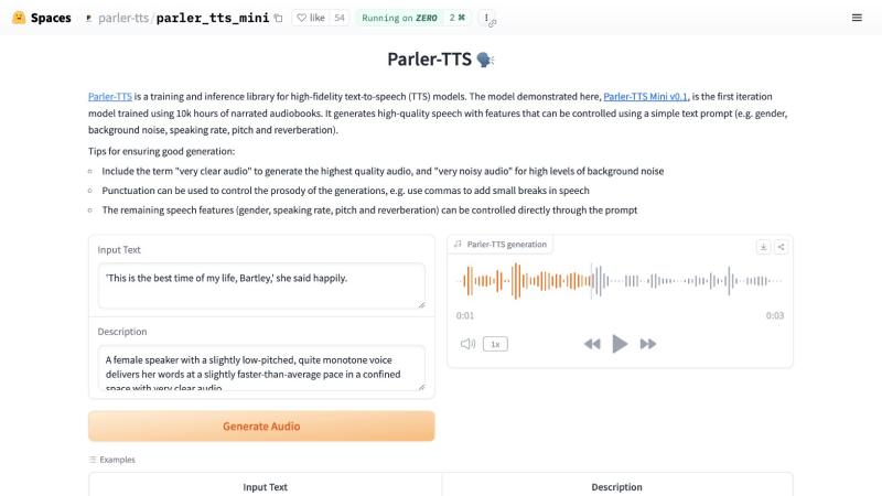 Parler-TTS – Hugging Face开源的文本转语音模型插图1