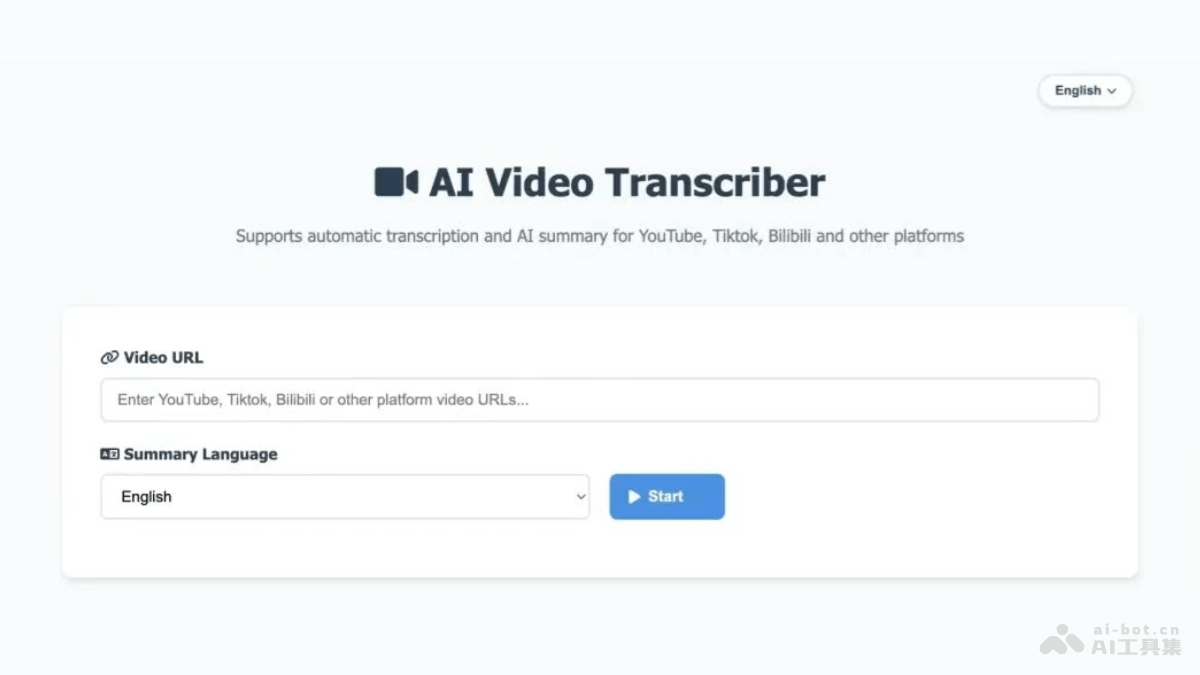AI Video Transcriber – 开源的AI视频转录和总结工具插图