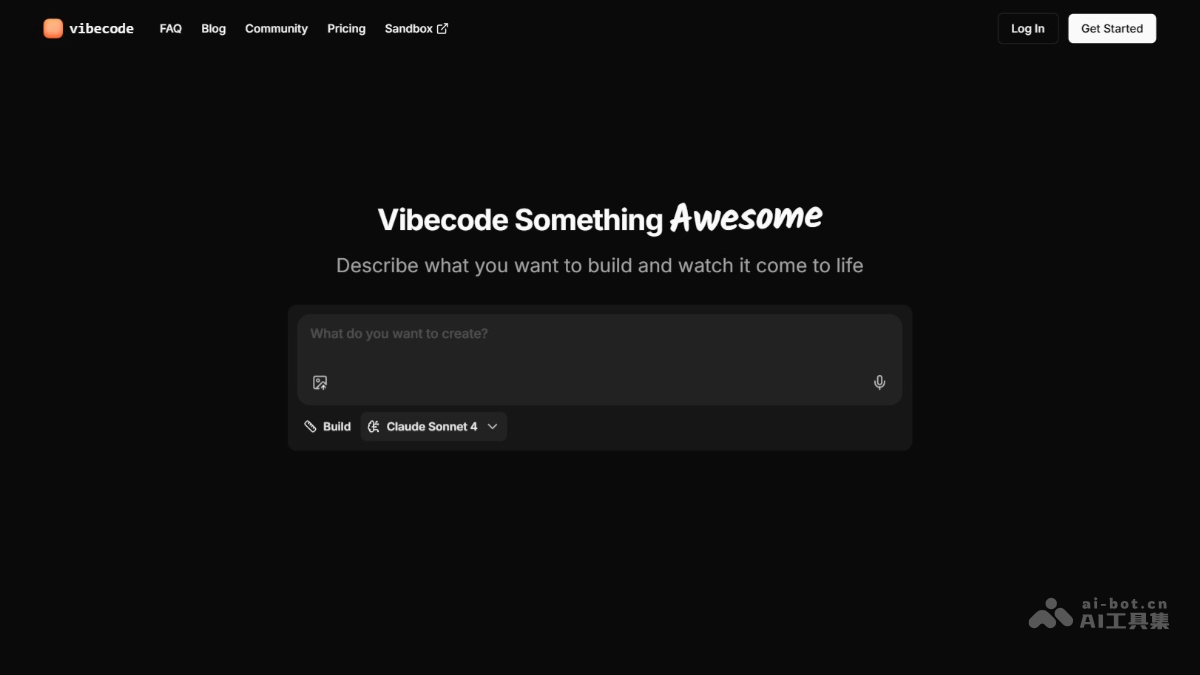 Vibecode – AI应用构建平台，零门槛构建移动应用插图