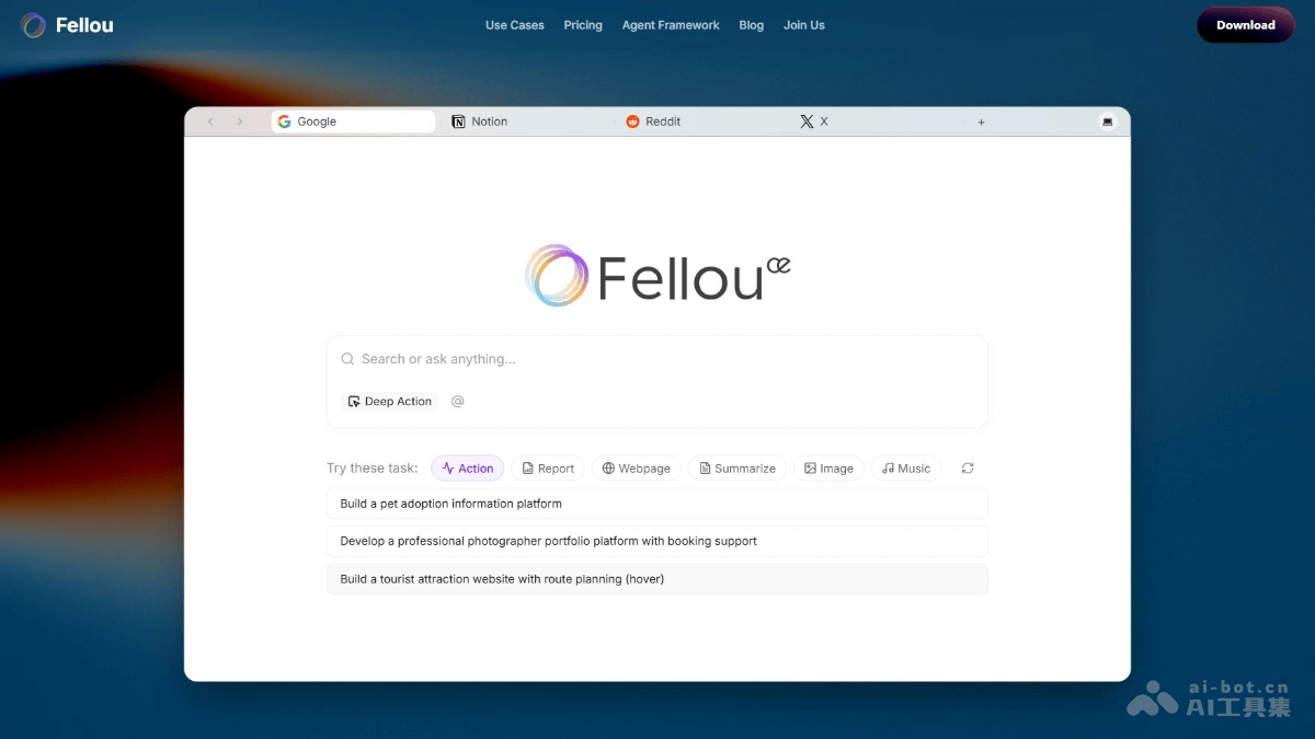 Fellou CE – Fellou AI推出的空间Agentic浏览器插图