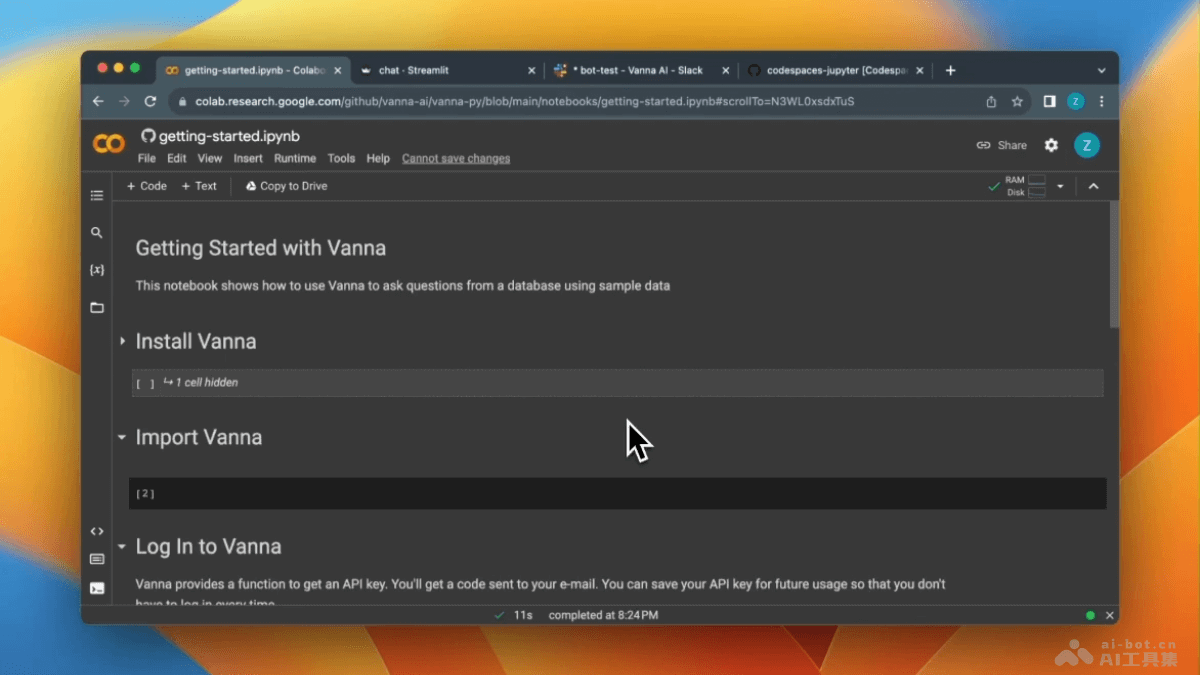 Vanna – 开源AI检索生成框架，自动生成精确的SQL查询插图