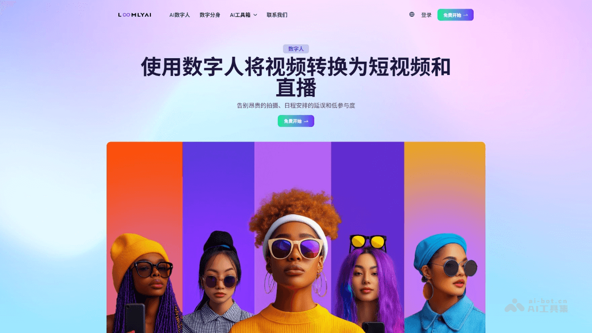 LoomlyAI – AI模特试穿平台，一键生成商业图片和视频插图