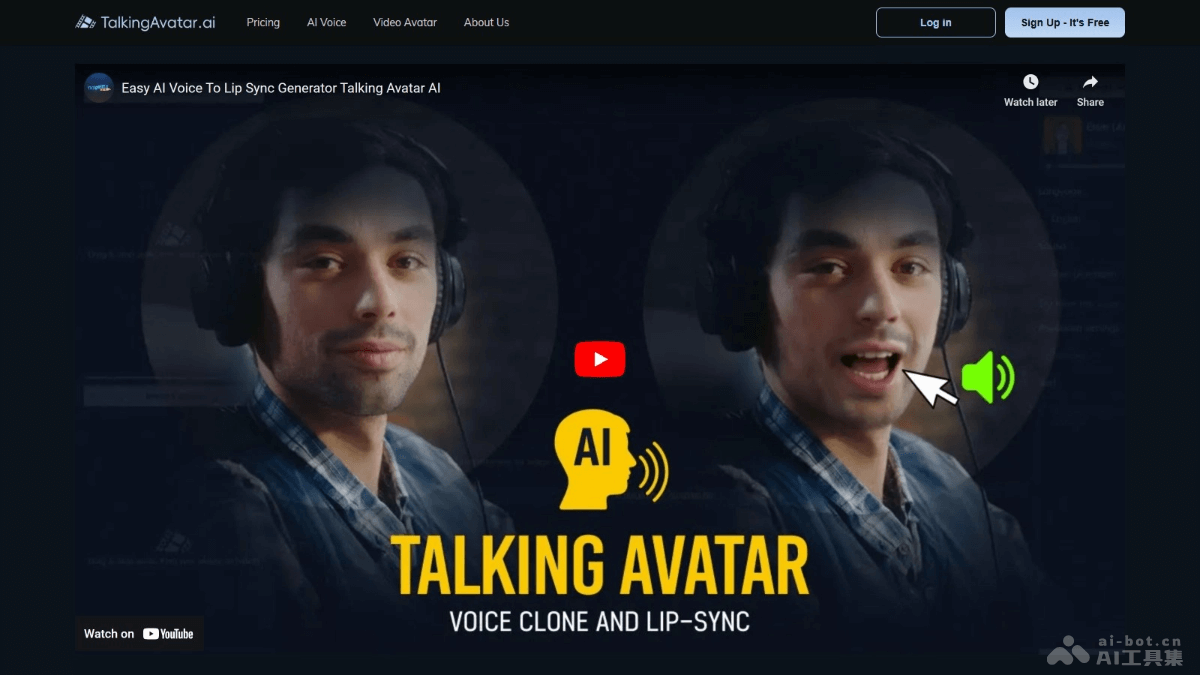 TalkingAvatar.ai – AI虚拟人物生成器，高度定制化生成多语言虚拟形象插图
