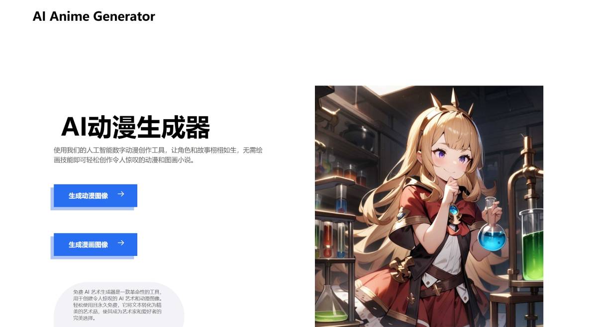 AI Anime Generator插图
