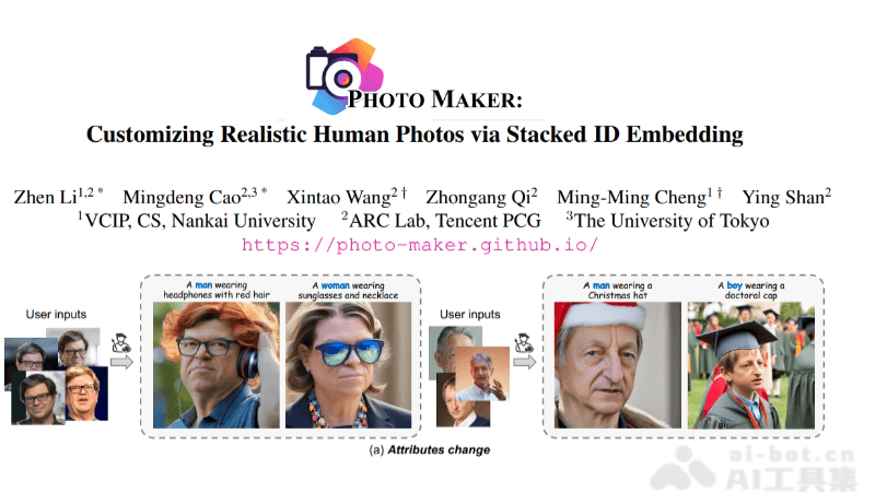 PhotoMaker V2 – 腾讯推出的AI图像生成框架插图