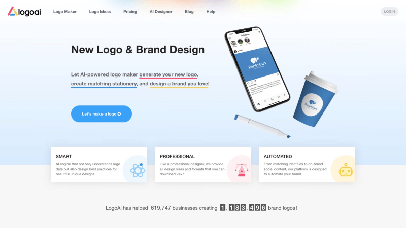 15个免费好用的AI Logo生成器，智能设计专业的品牌标志插图11