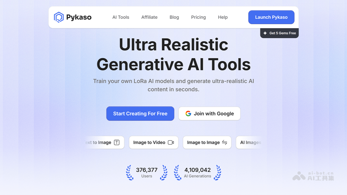 Pykaso AI – AI图像与视频创作平台，支持训练个性化模型插图
