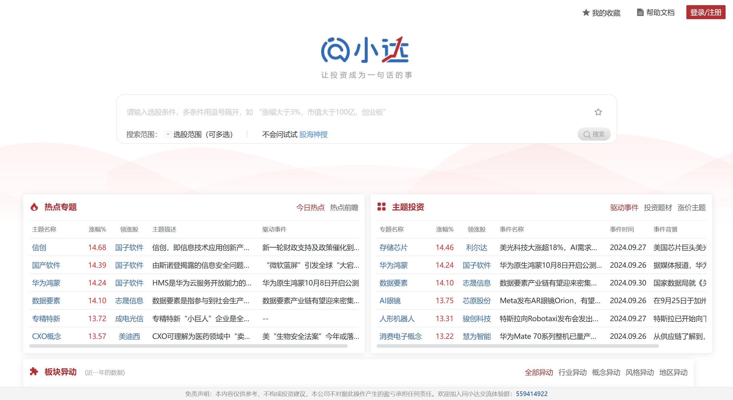 通达信问小达插图