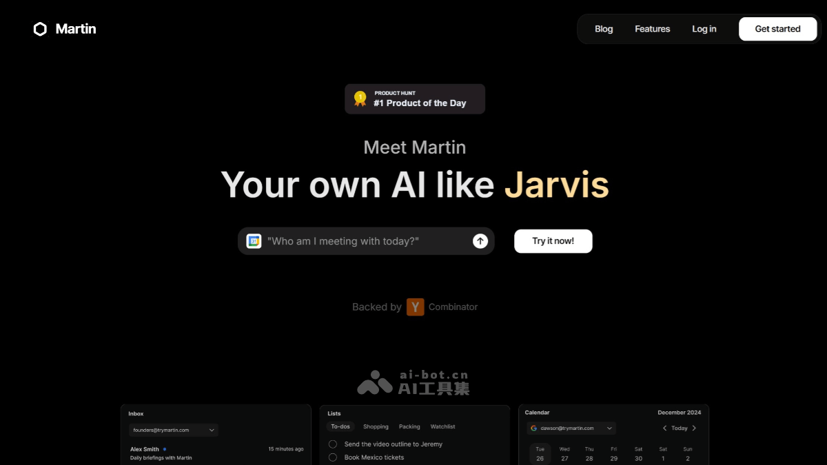 Martin – 个人 AI 助手，支持电话、短信、邮件、等多种沟通方式插图