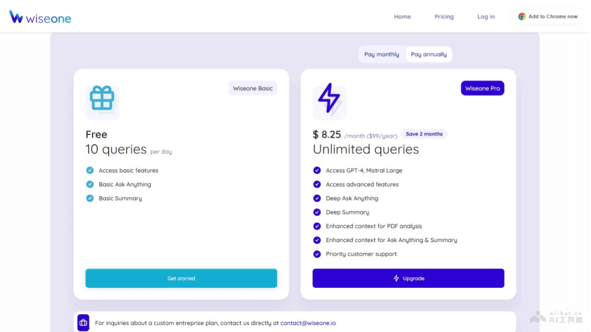 Wiseone – AI阅读插件，浏览器扩展程序一站式解决网页阅读插图1