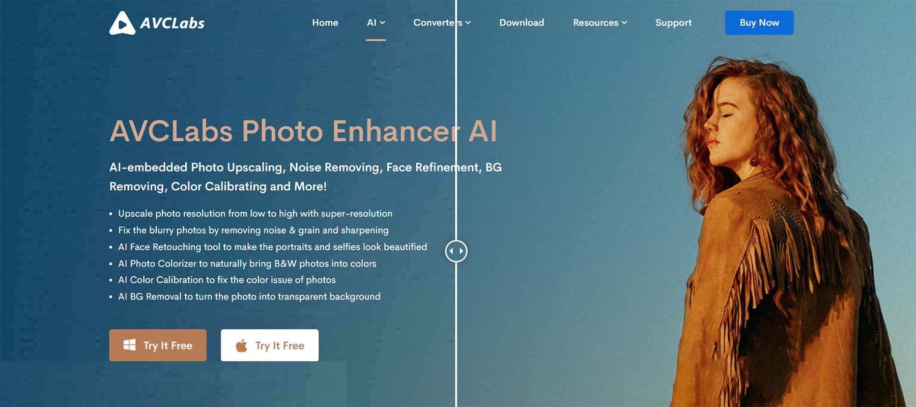 AVCLabs Photo Enhancer AI插图