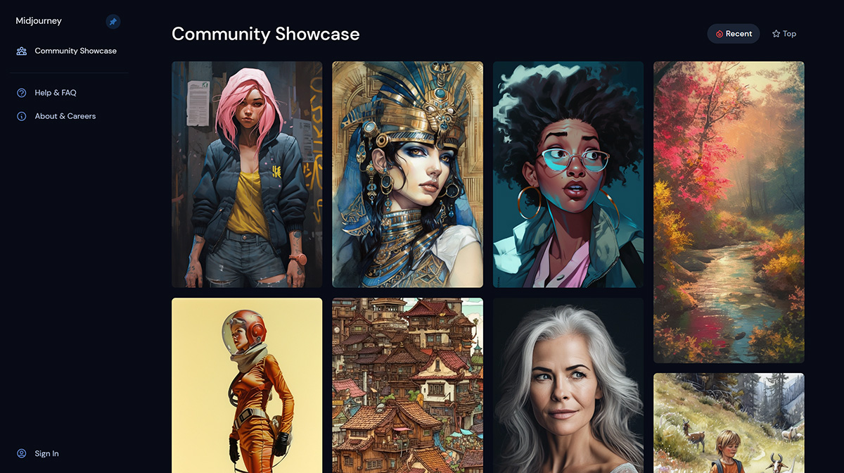 Midjourney AI创作工具插图