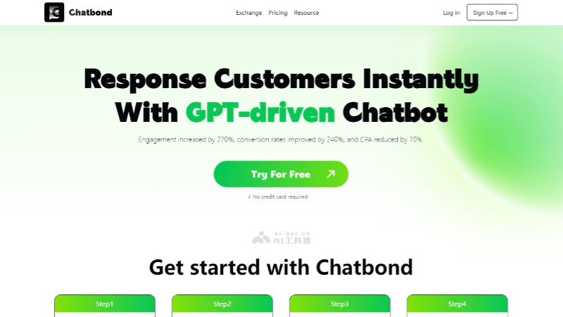 Chatbond – GPT驱动的零编码构建AI聊天机器人平台插图