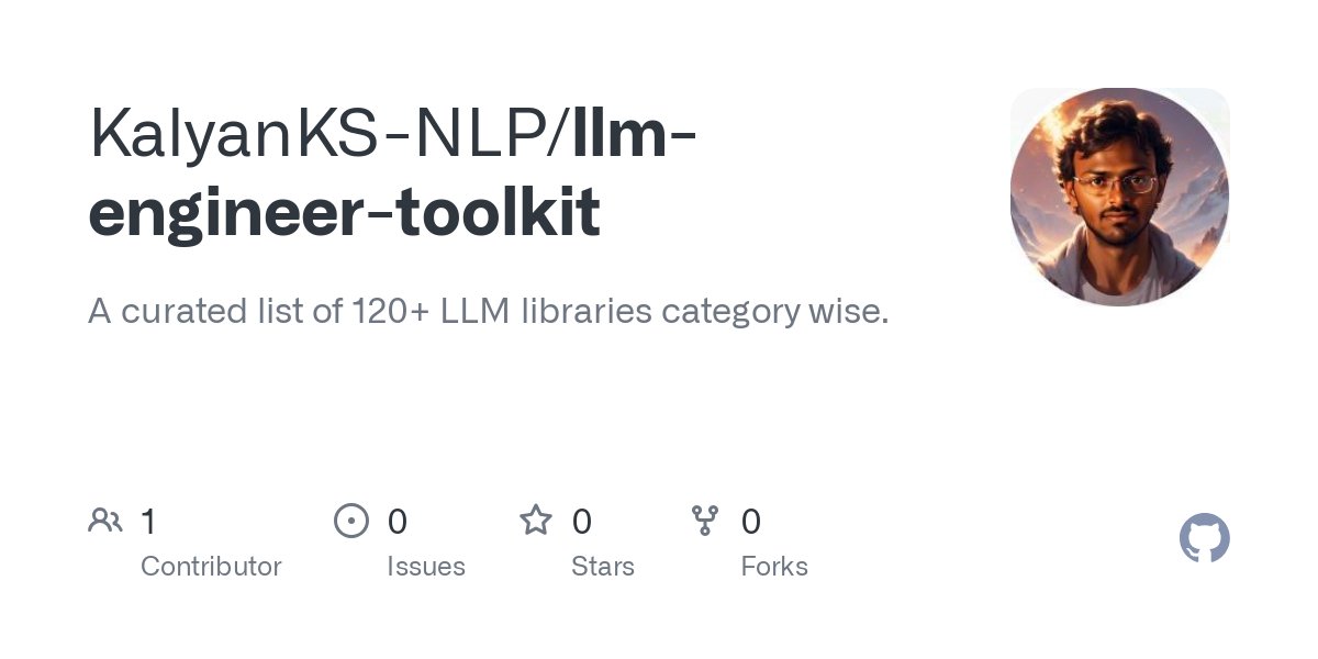 LLM Engineer Toolkit插图