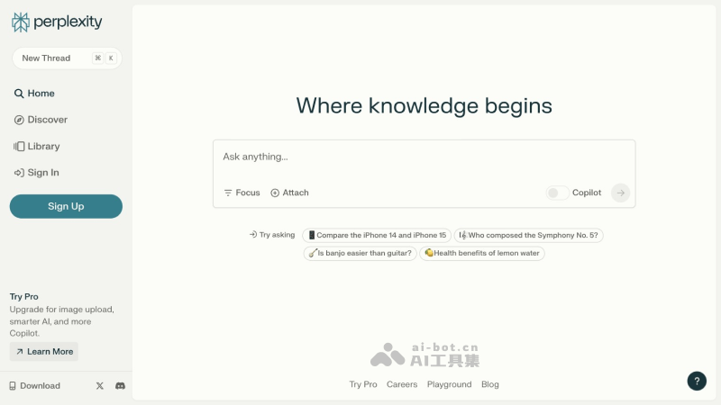 Perplexity – AI搜索引擎，使用聊天的方式进行搜索插图
