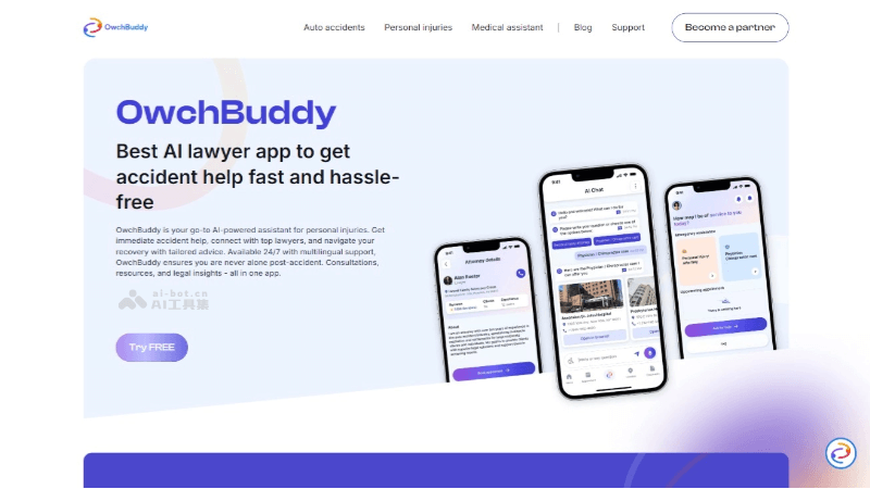 OwchBuddy – 专业救援AI助手，提供全方位事故后的专业救援插图