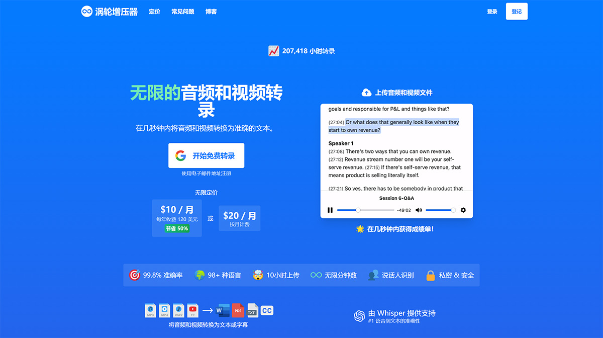 TurboScribe Ai插图