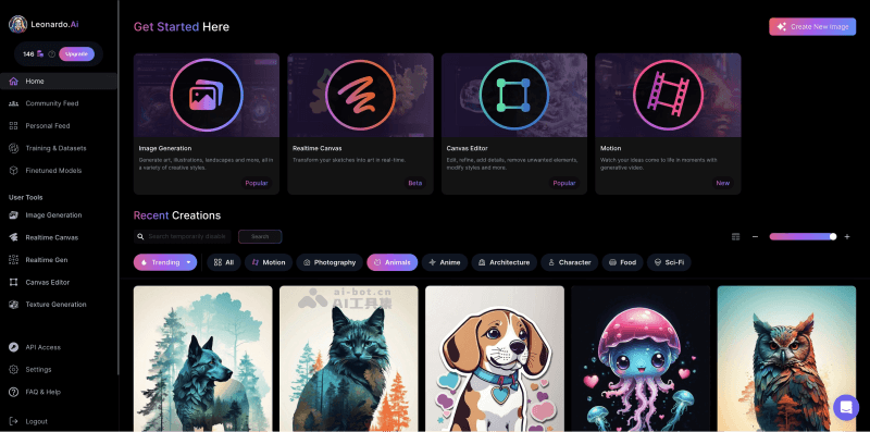 Leonardo.ai – 免费的AI绘画和图像生成工具和社区插图1