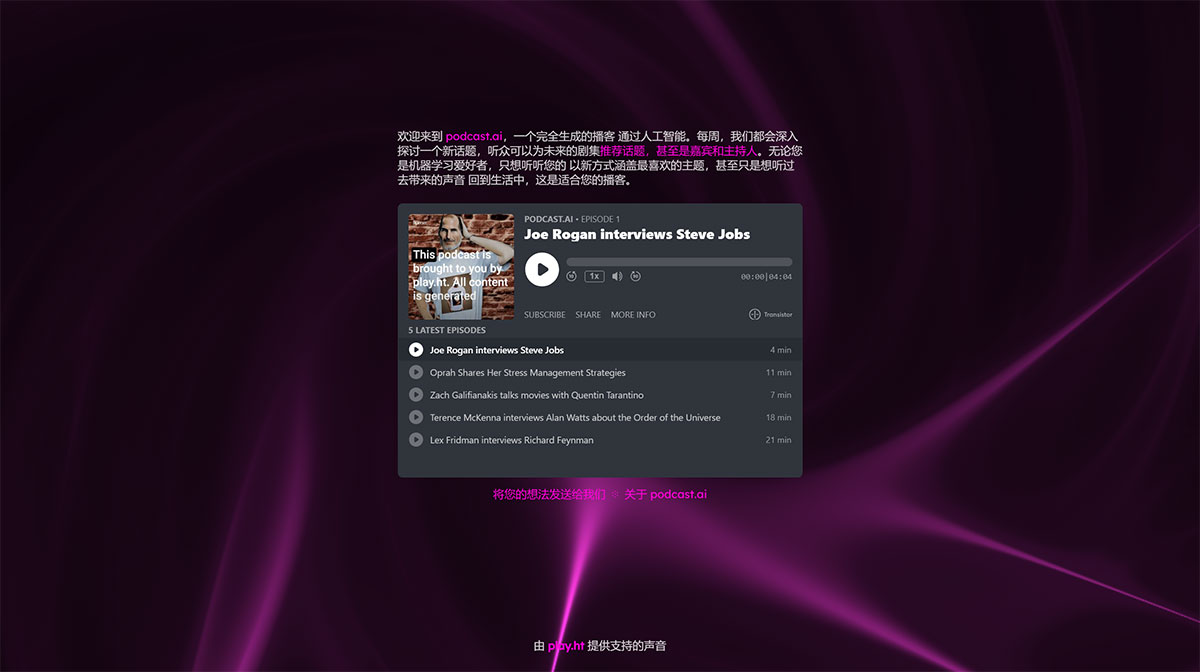 Podcast AI插图