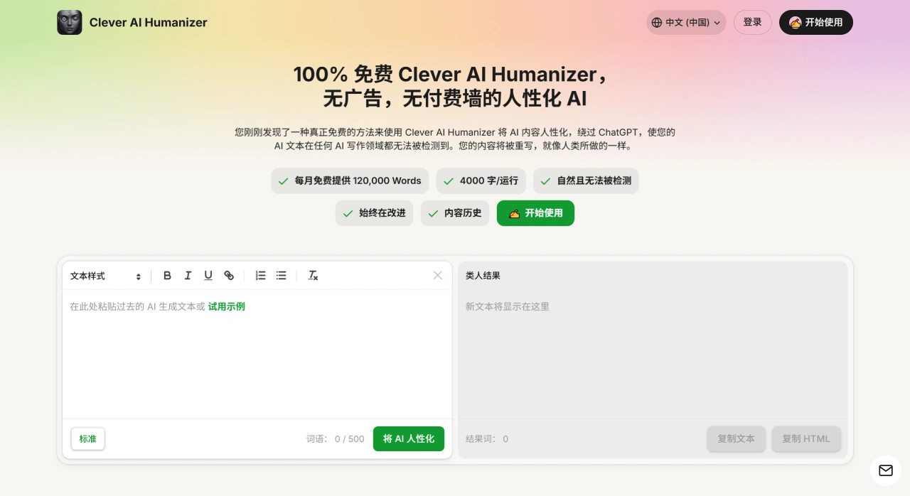 Clever AI Humanizer插图