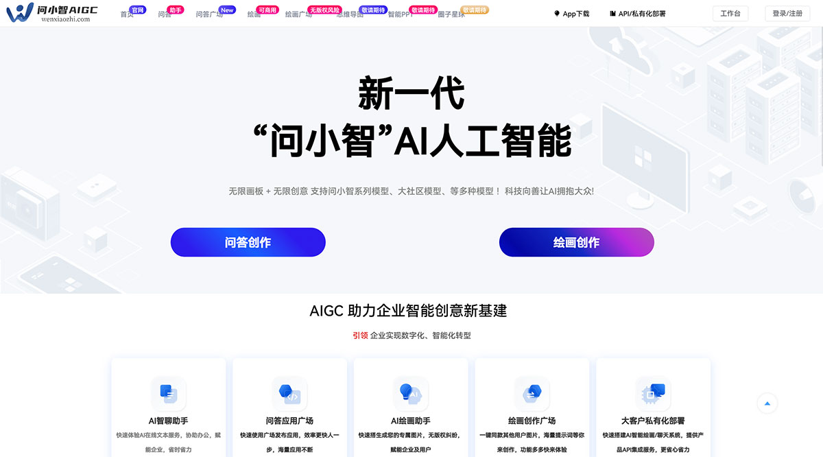 问小智AIGC插图