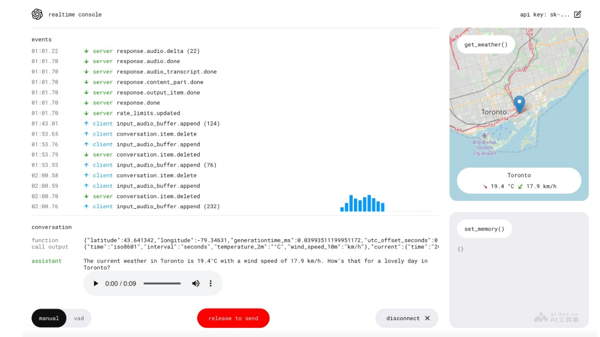 Realtime API – OpenAI推出的实时语音交互API插图