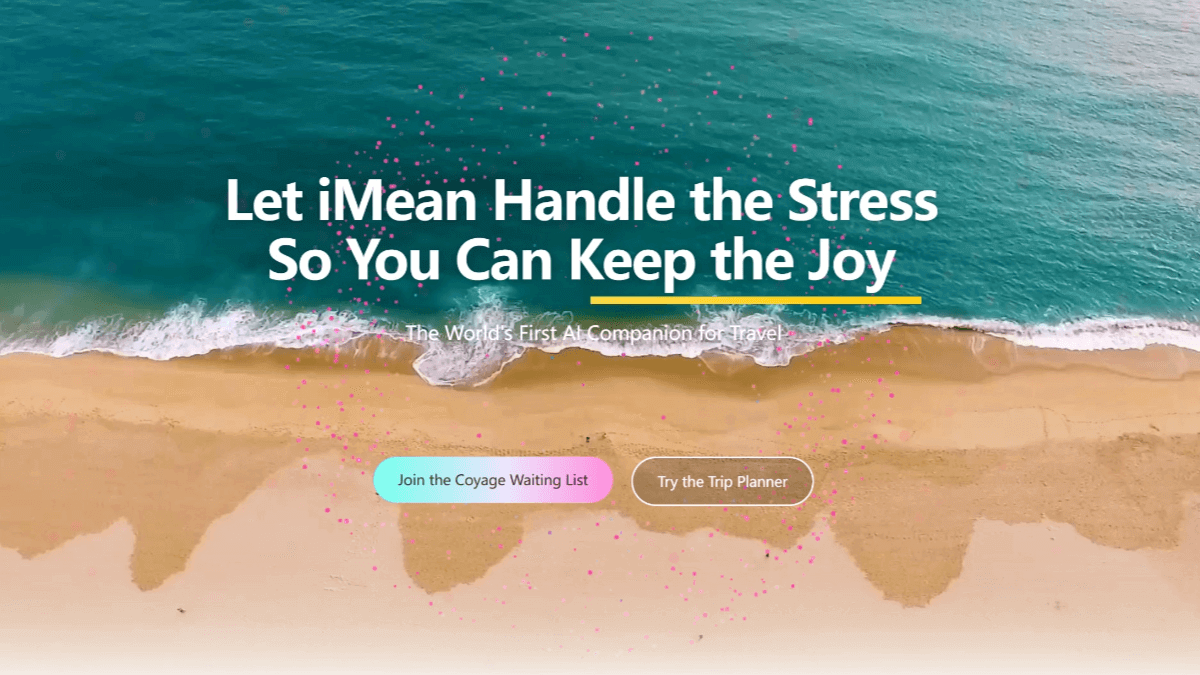 iMeanAI Coyage – 浙江大学团队推出的AI旅行WebAgent插图