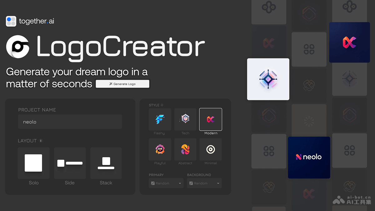 15个免费好用的AI Logo生成器，智能设计专业的品牌标志插图3