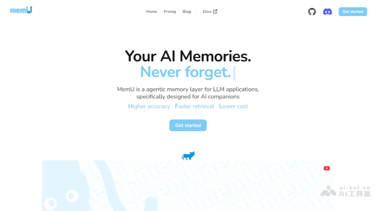 MemU – 面向AI情感陪伴的开源AI记忆框架插图
