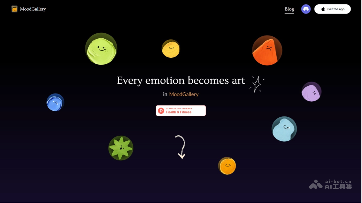 MoodGallery – AI情绪追踪应用，记录情绪转为艺术画作插图