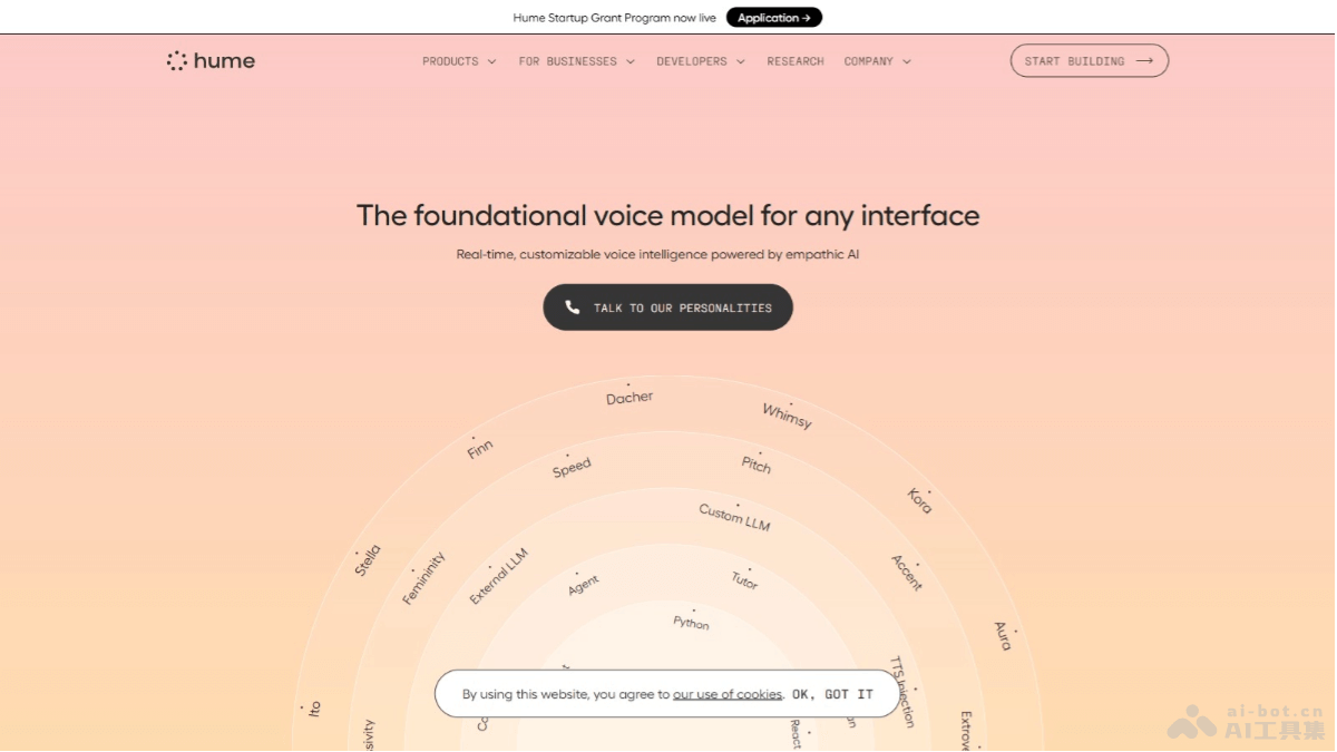 Hume AI – AI语音对话机器人，专注于理解情绪感知和表情测量插图