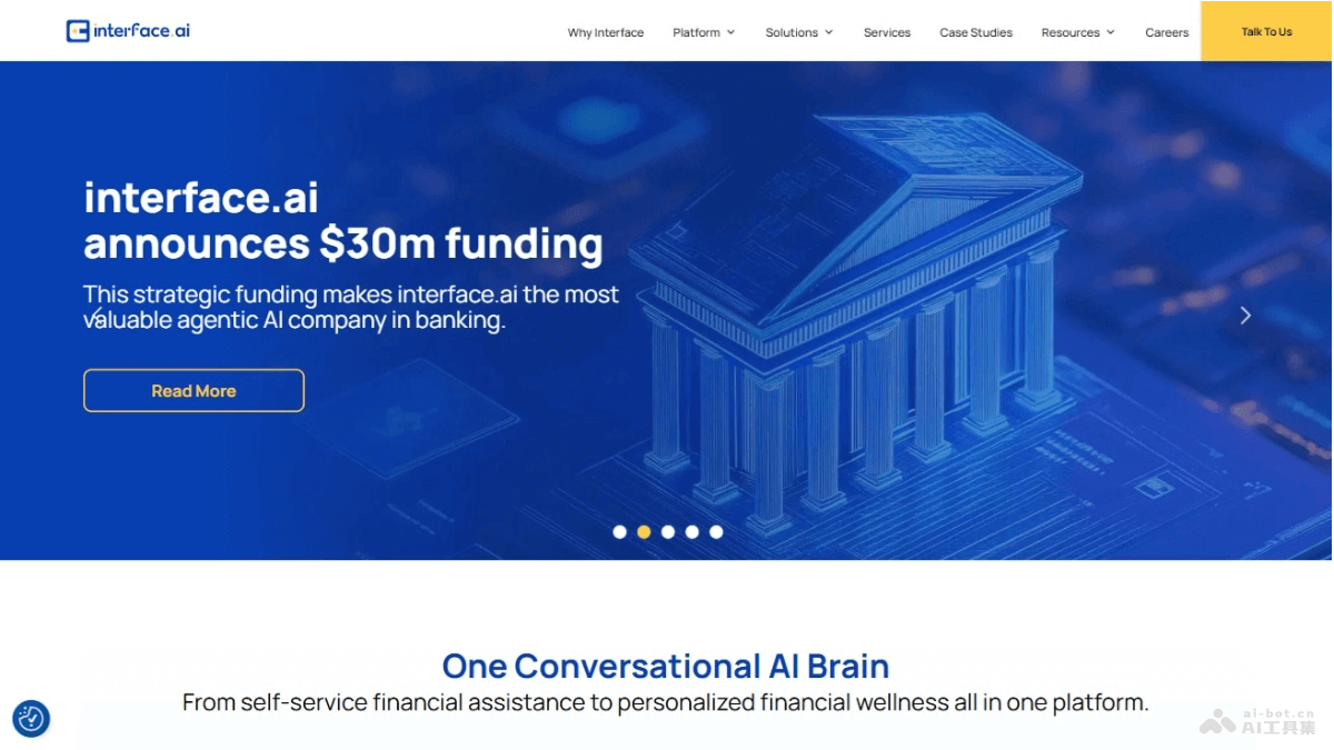 interface.ai – AI Agent平台，提供自动金融到个性化金融的全方位解决方案插图