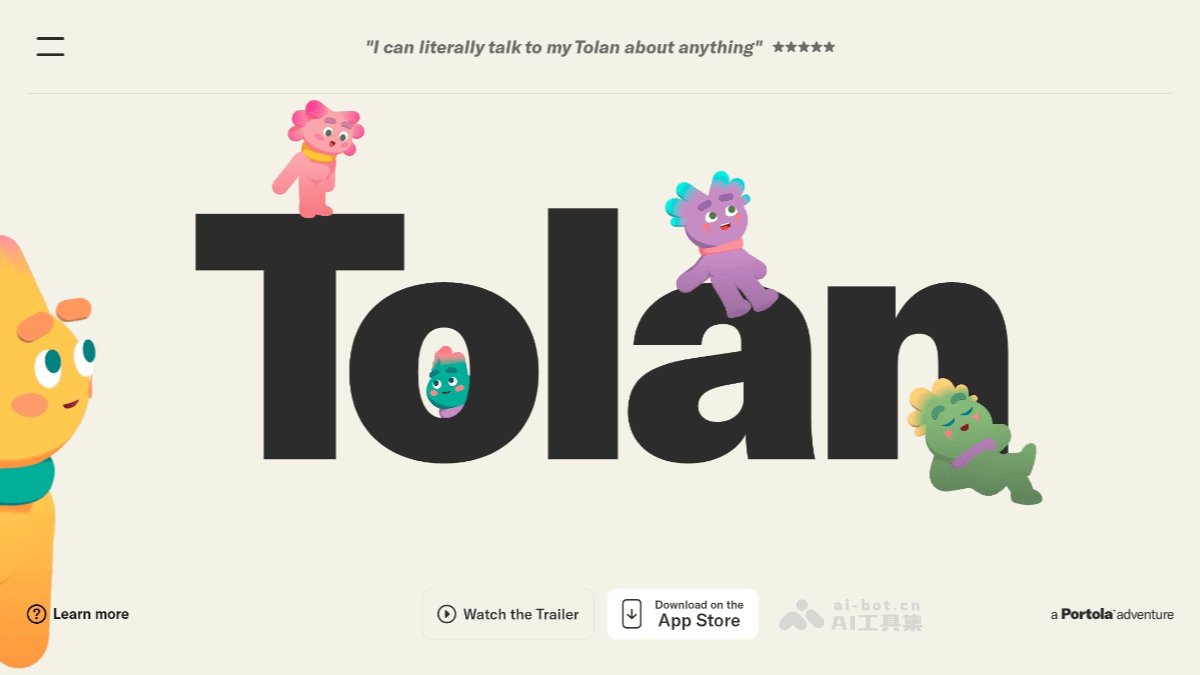 Tolan – AI陪伴应用，与外星球的虚拟角色深度互动插图