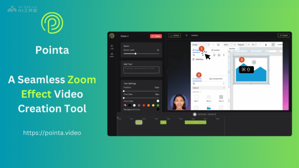 Pointa – 专注于制作流畅缩放Zoom效果的视频创作工具插图