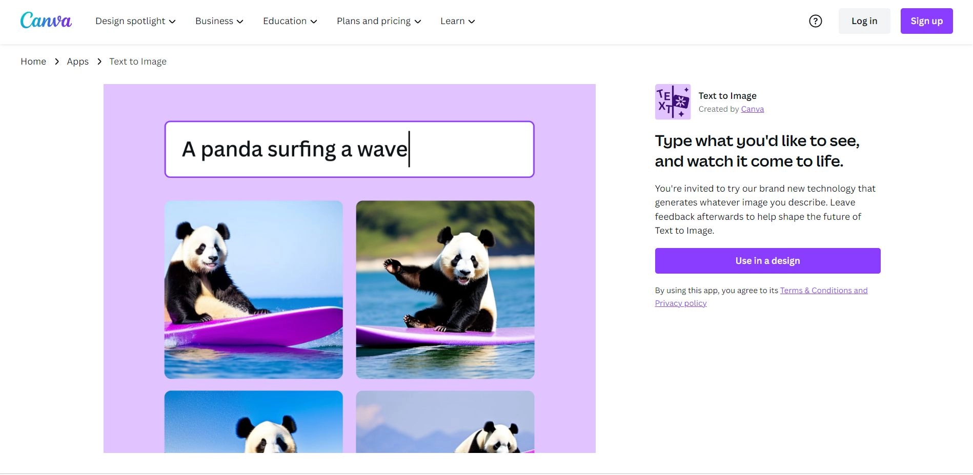Canva Text To Image插图